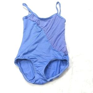 MOTIONWEAR GIRLS PURPLE/BLUE LEOTARD SIZE MEDIUM